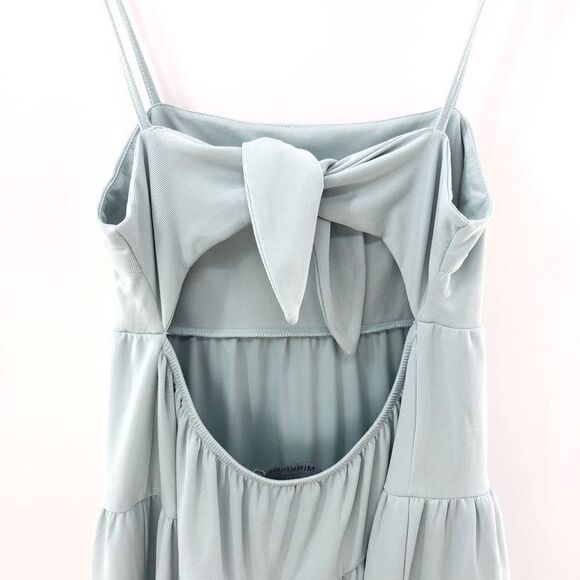MINKPINK Hunter Smock Dress in Mint - Picture 5 of 9
